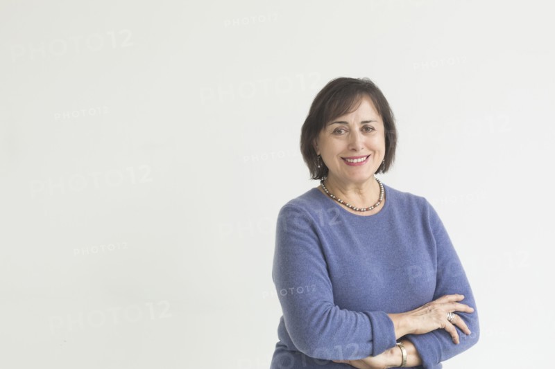 Portrait of smiling older Mixed Race woman