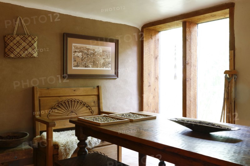 Traditional indigenous dining room