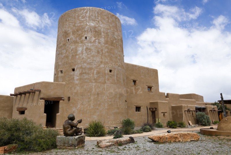 Traditional adobe architecture