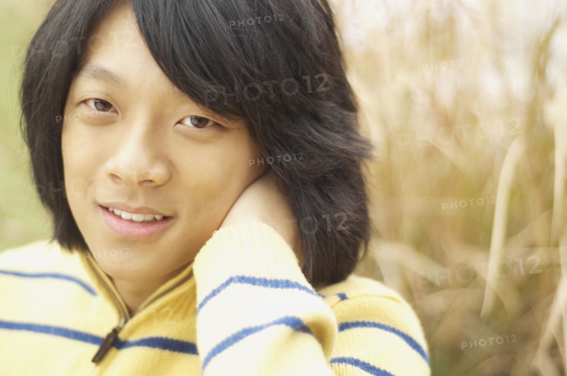 Young man posing for the camera