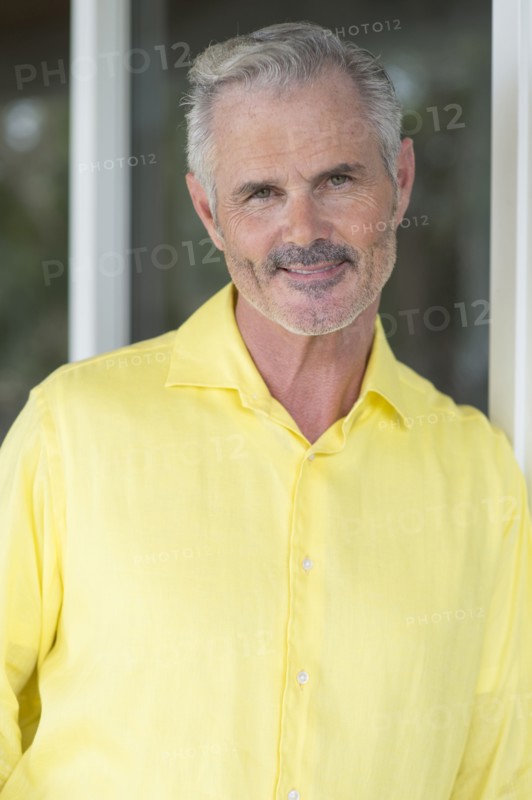 Older Caucasian man smiling