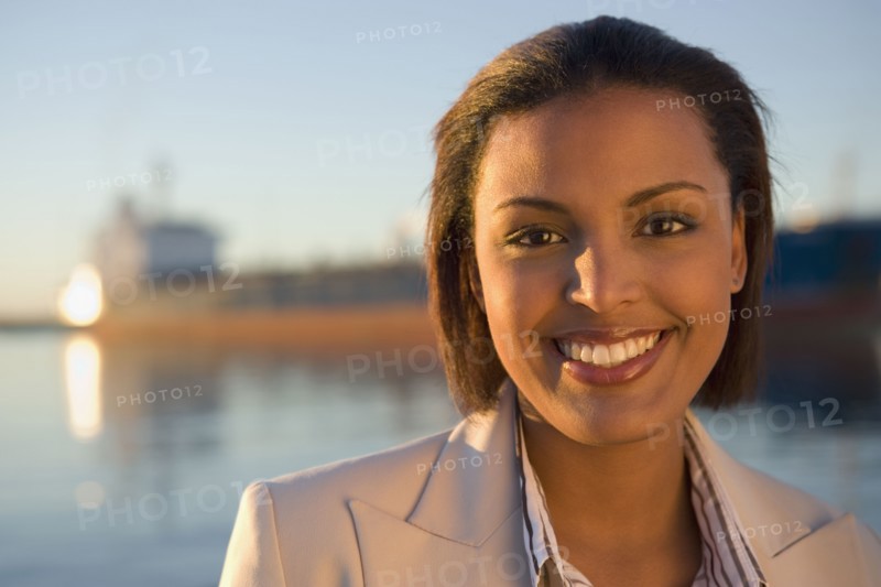 Portrait of African American businesswoman
