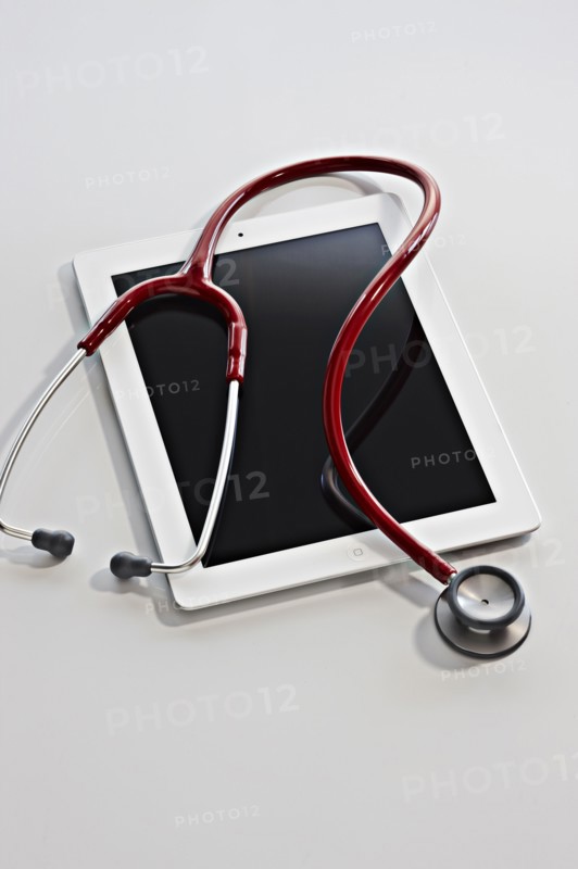 Digital tablet and stethoscope