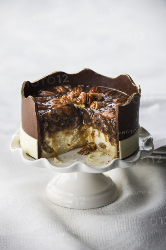 Pecan cheesecake