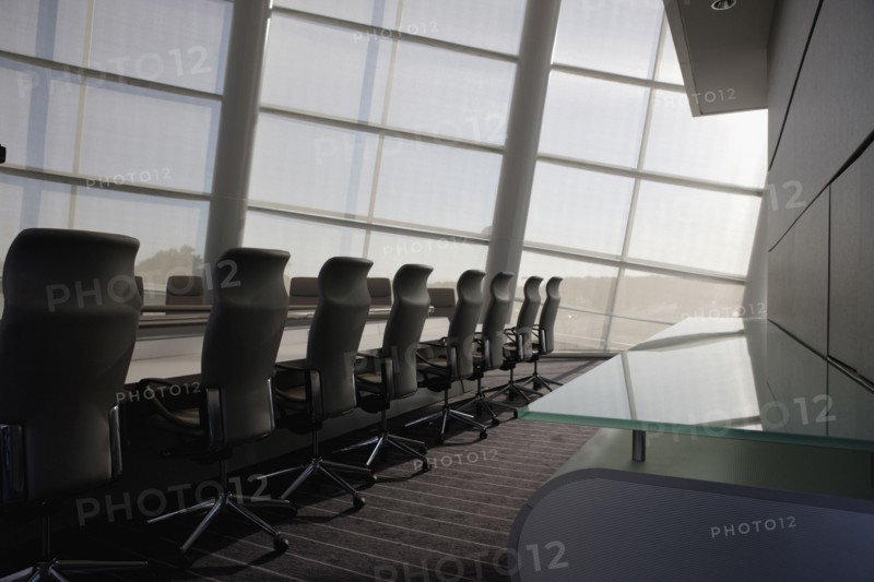 Empty conference room