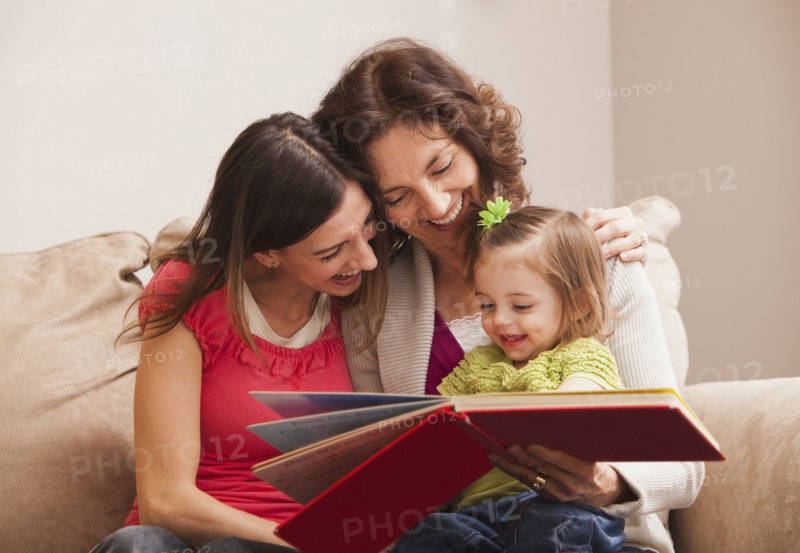 Caucasian grandmother