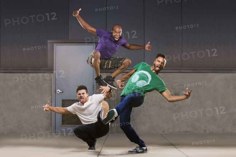 Dancers performing