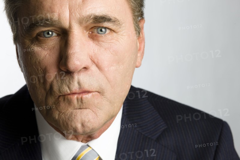 Serious Caucasian businessman