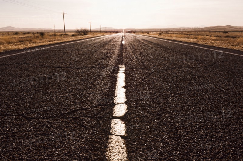 Road in remote area