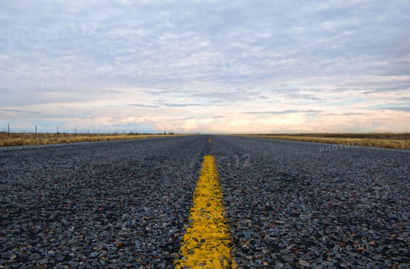 Road in remote area