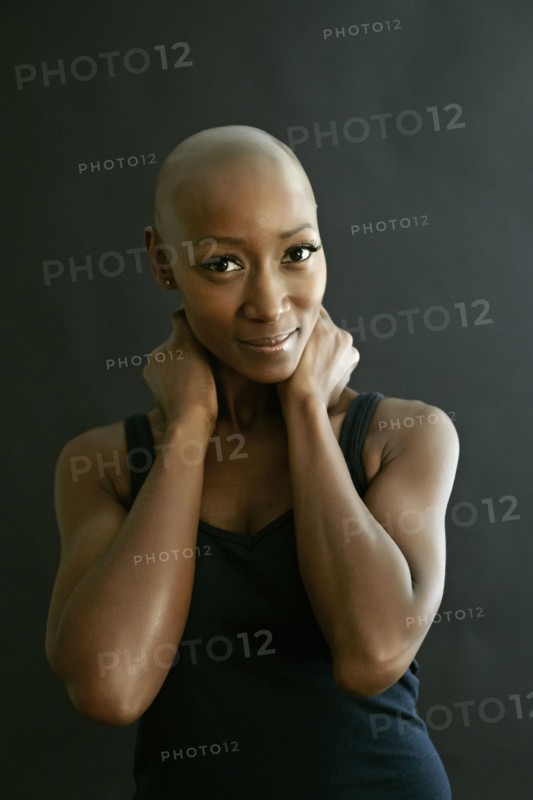 African American woman smiling