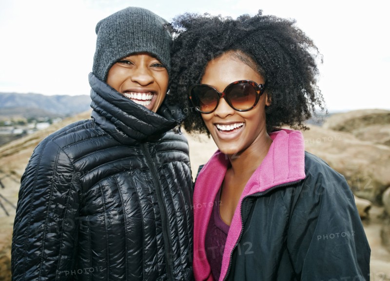 Portrait of smiling Black women