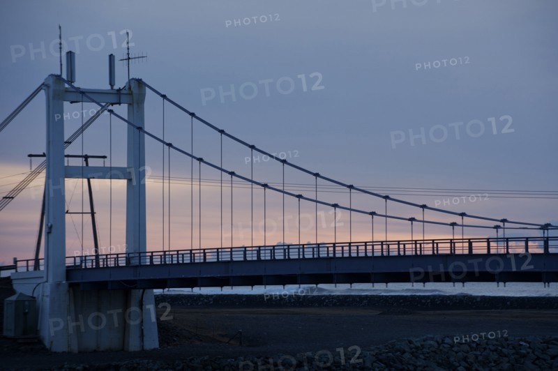 Bridge at sunset