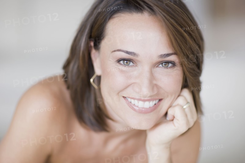 Portrait of smiling woman