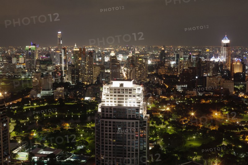 Bangkok cityscape at night