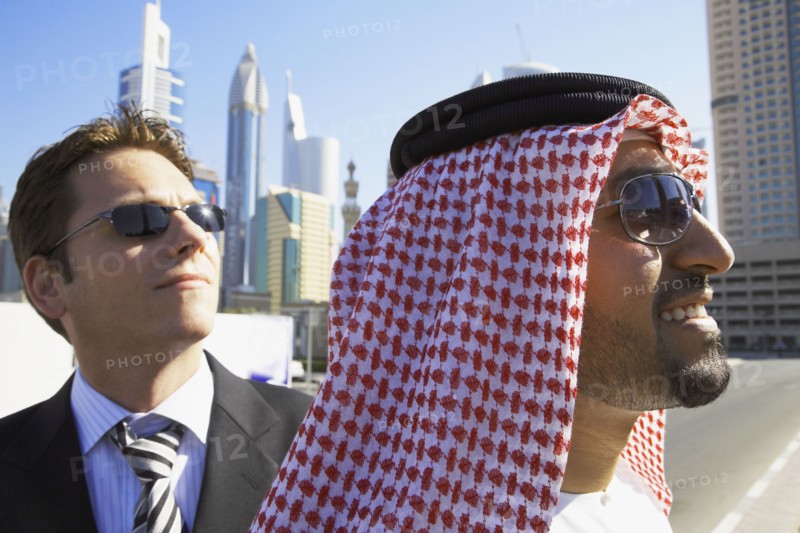 Multi-ethnic businessmen