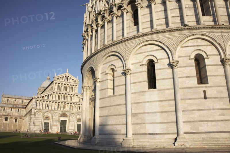 Base of the Leaning Tower of Pisa