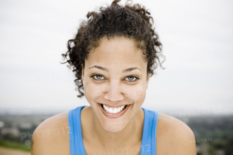 Smiling woman