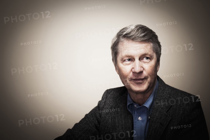 Smiling Caucasian businessman
