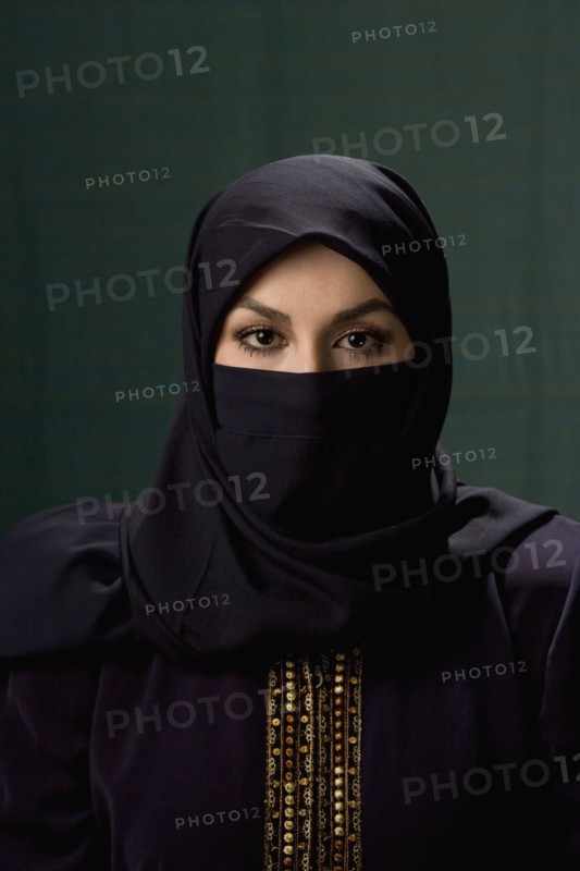 Middle Eastern woman wearing hijab