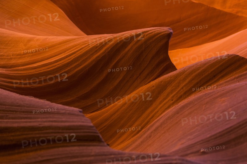 Smooth rock formations
