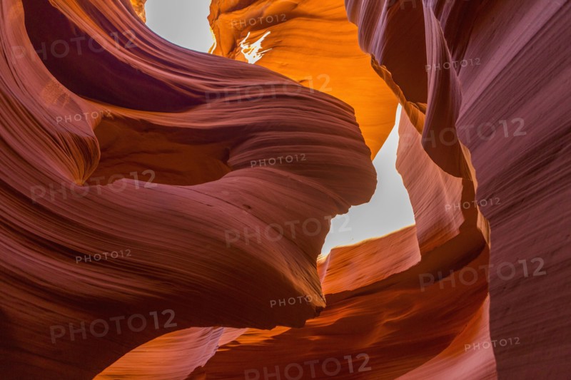 Smooth rock formations