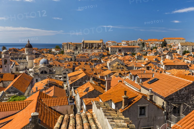 High angle view of cityscape