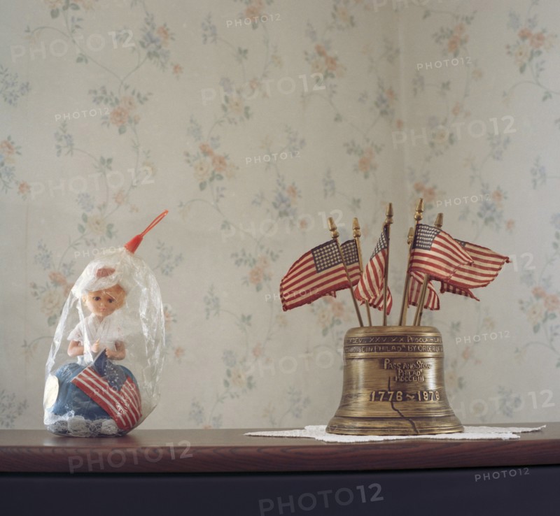 American flag memorabilia