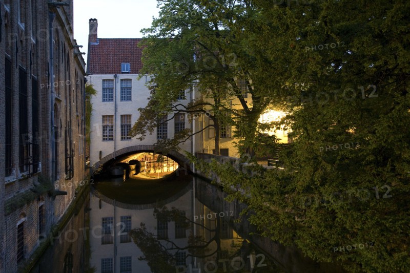 Quaint house over canal
