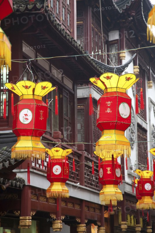 Traditional decorations in Shanghai