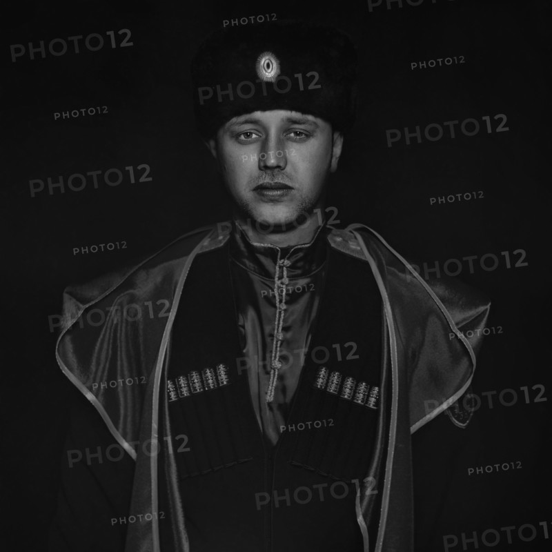 Cossack soldier wearing uniform