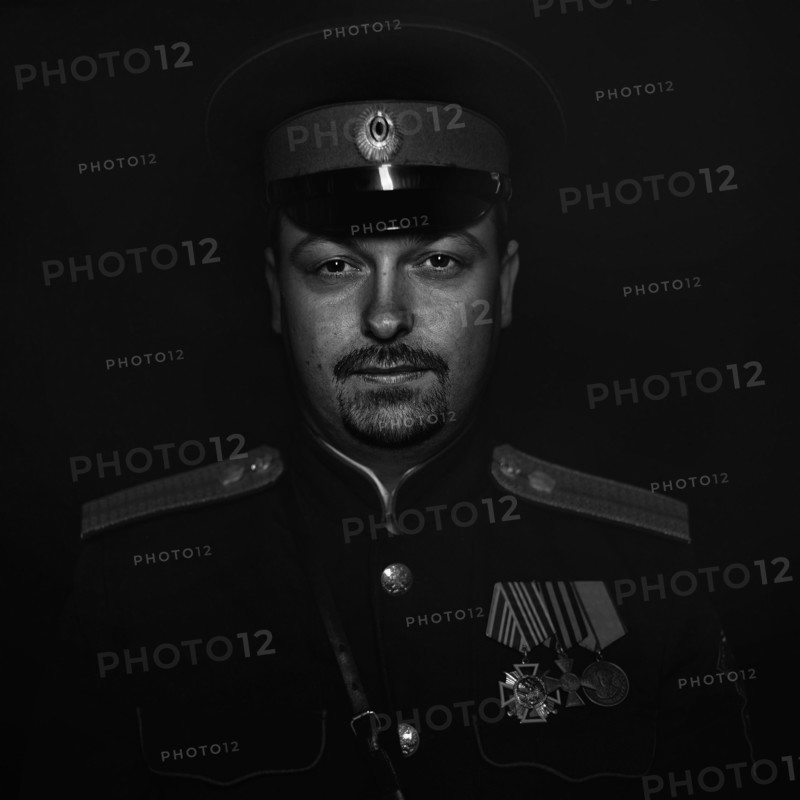 Cossack soldier wearing uniform