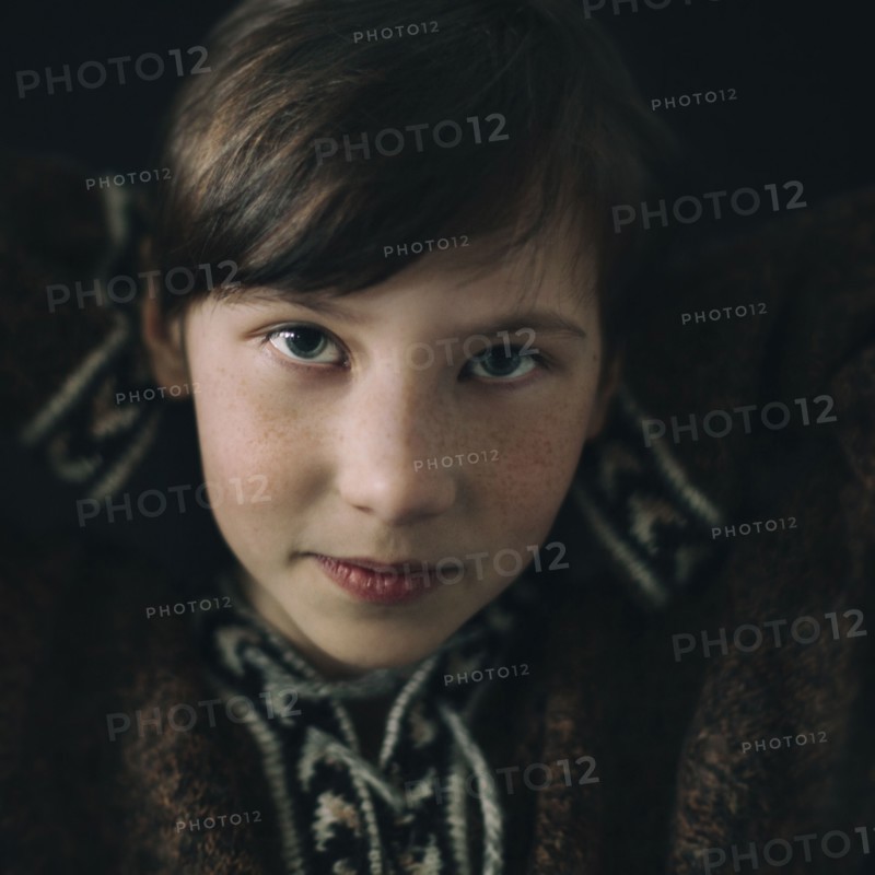 Portrait of Caucasian girl