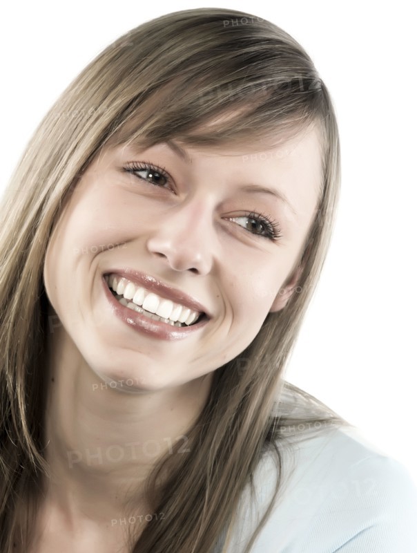 Close up of Hispanic woman smiling