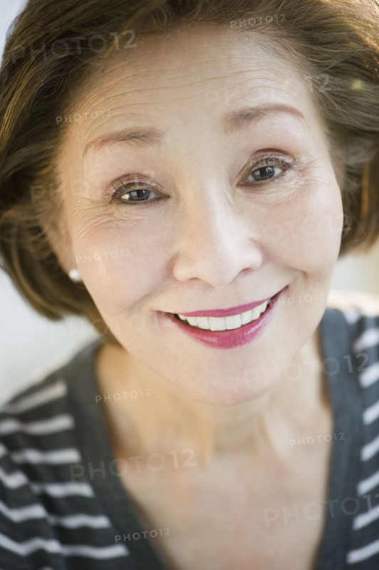 Happy Japanese woman