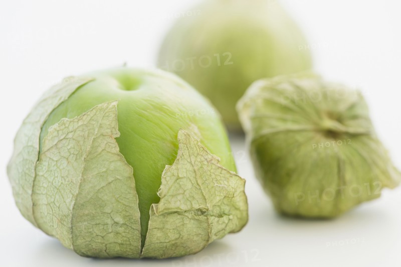 Close up of tomatillos