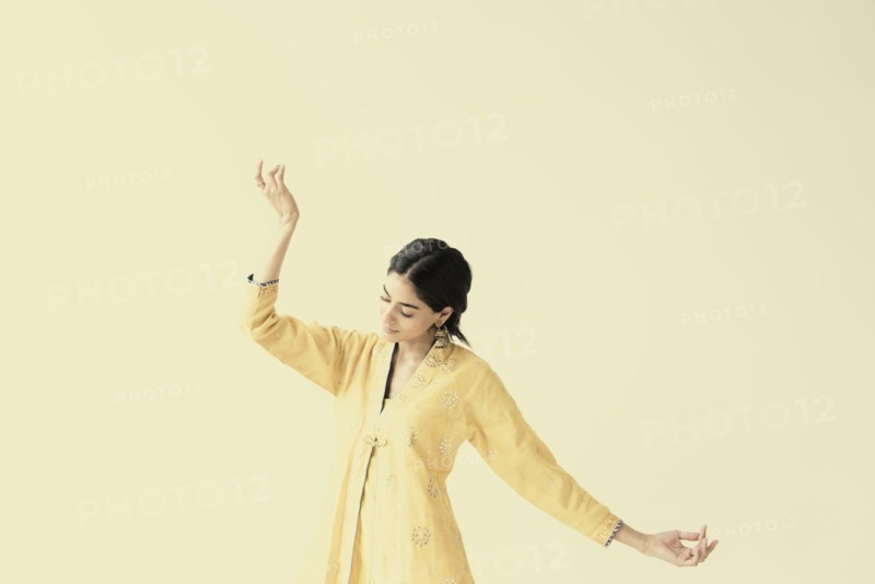 Indian woman dancing