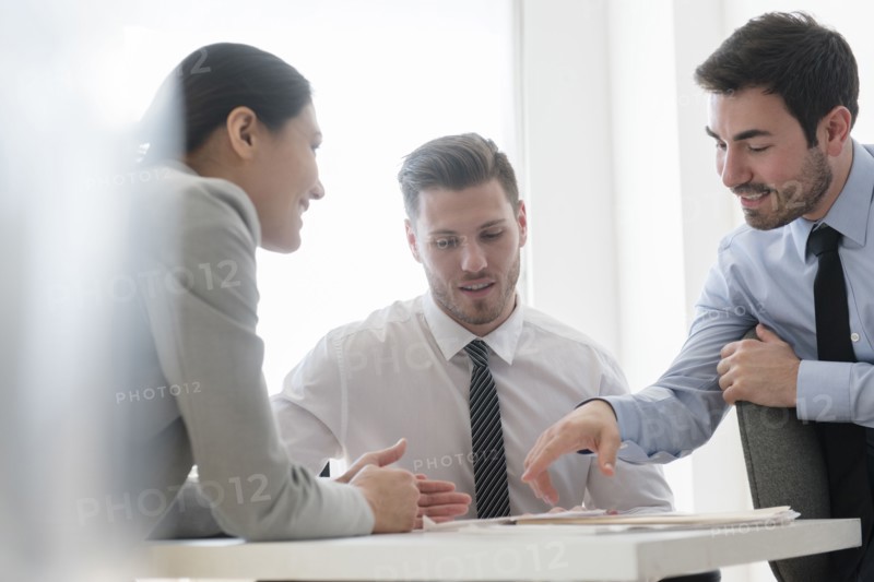 Business people meeting in office