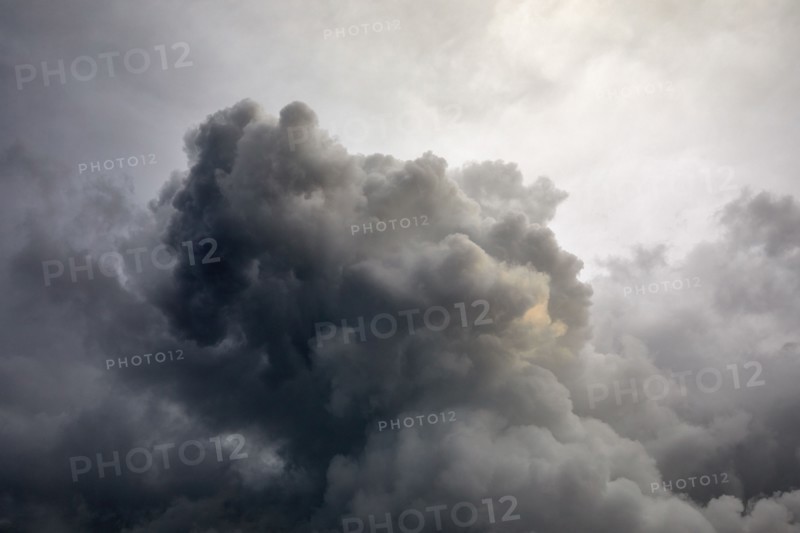 Dramatic storm clouds