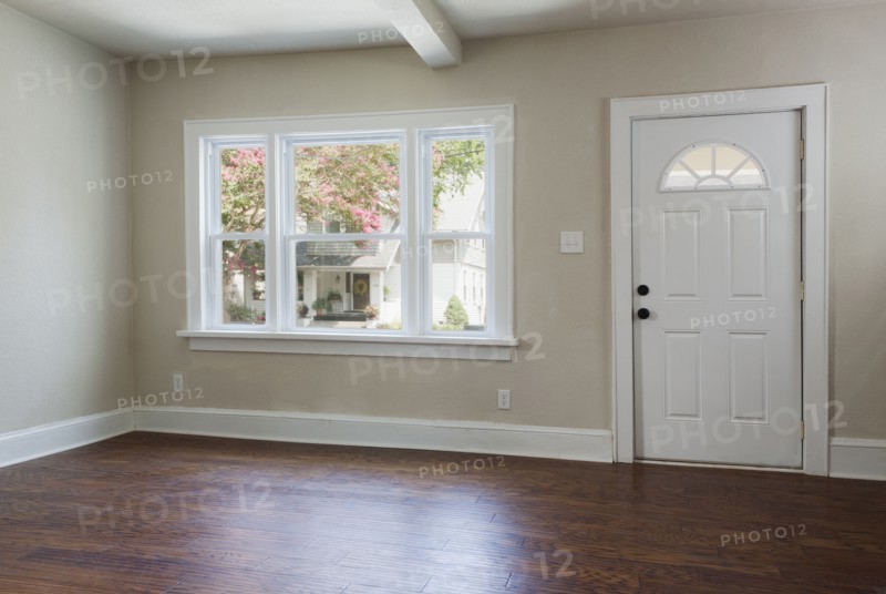 Empty residential house interior