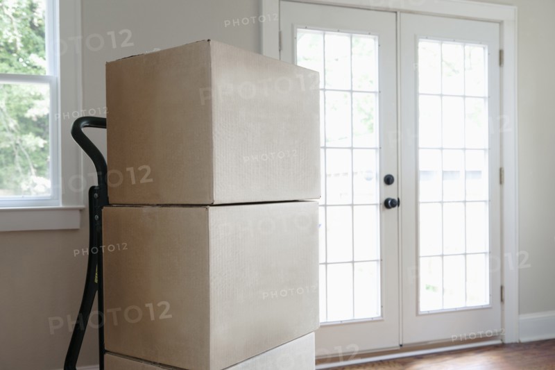 Moving boxes in new house