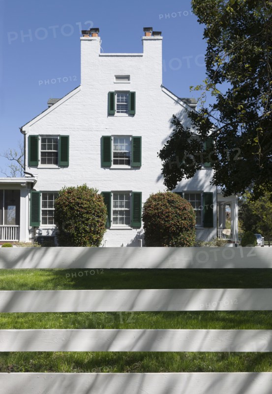 Exterior of rural house