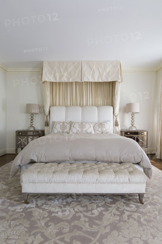 Interior of luxury bedroom
