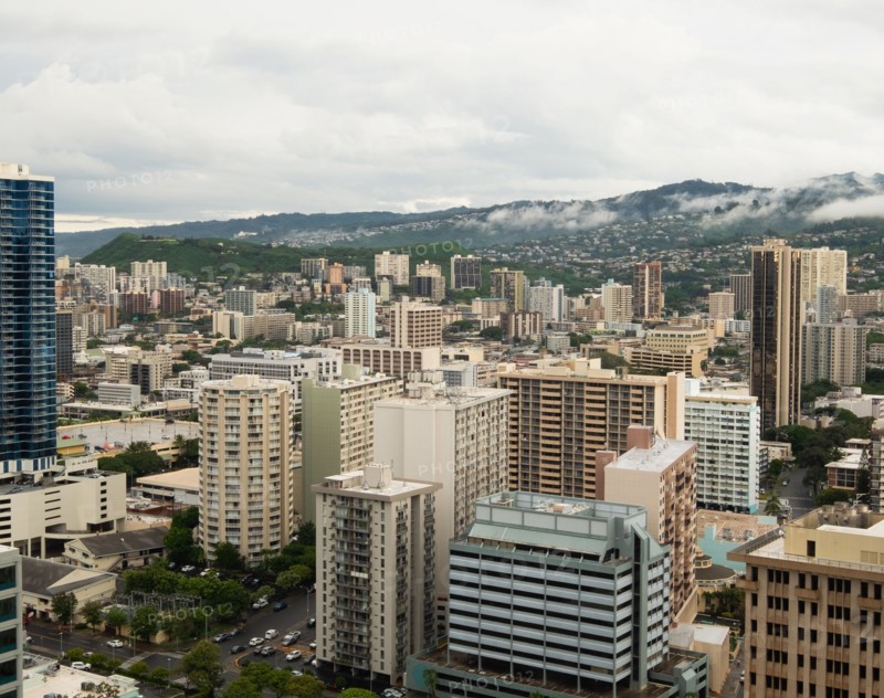 Honolulu, Buildings in downtown