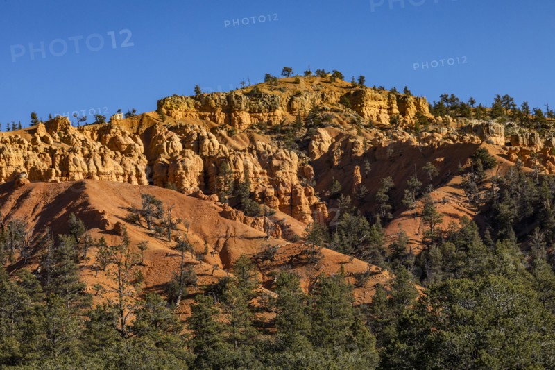 Hoodoo rock formations