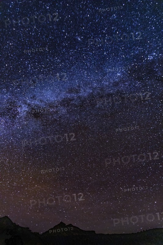 Milky way visible in dark skies