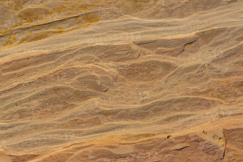 Sandstone texture in slot canyon wall
