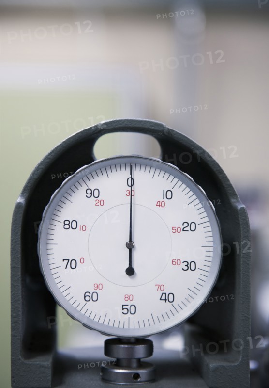 Detail of industrial gauge