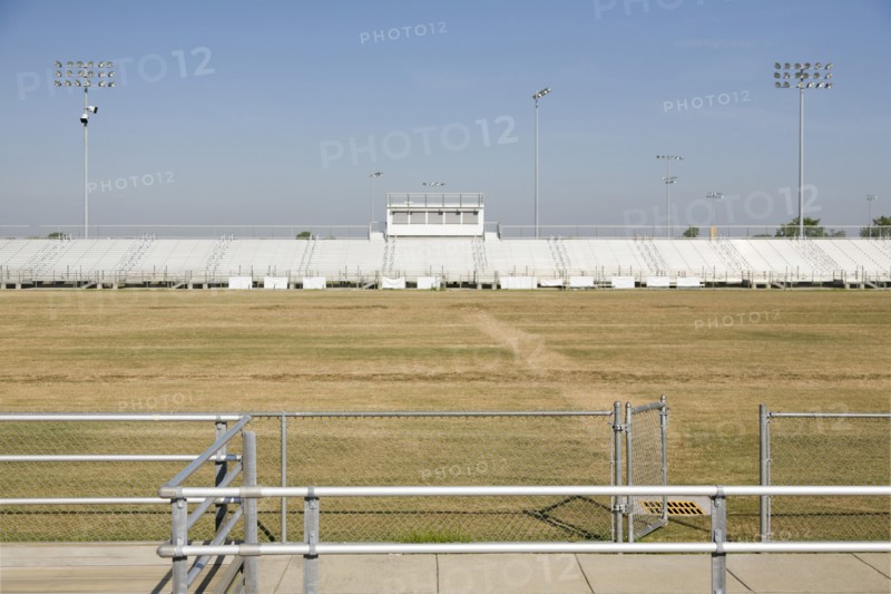 High school sports field