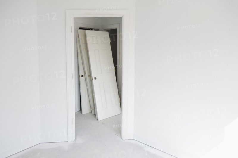 House interior during renovation